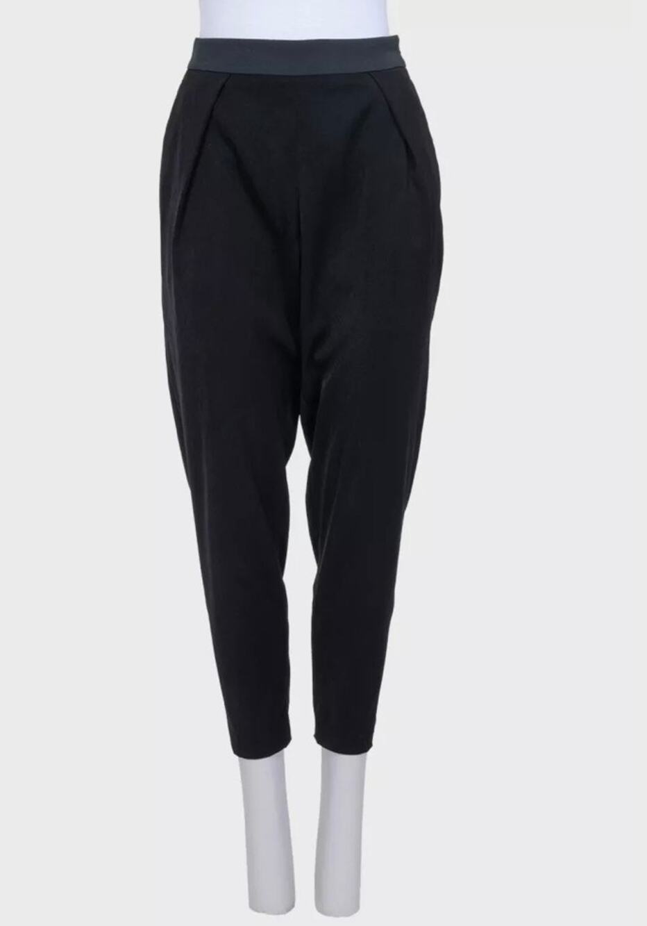Issey Miyake Black Fitted Trousers - US 2 | XS